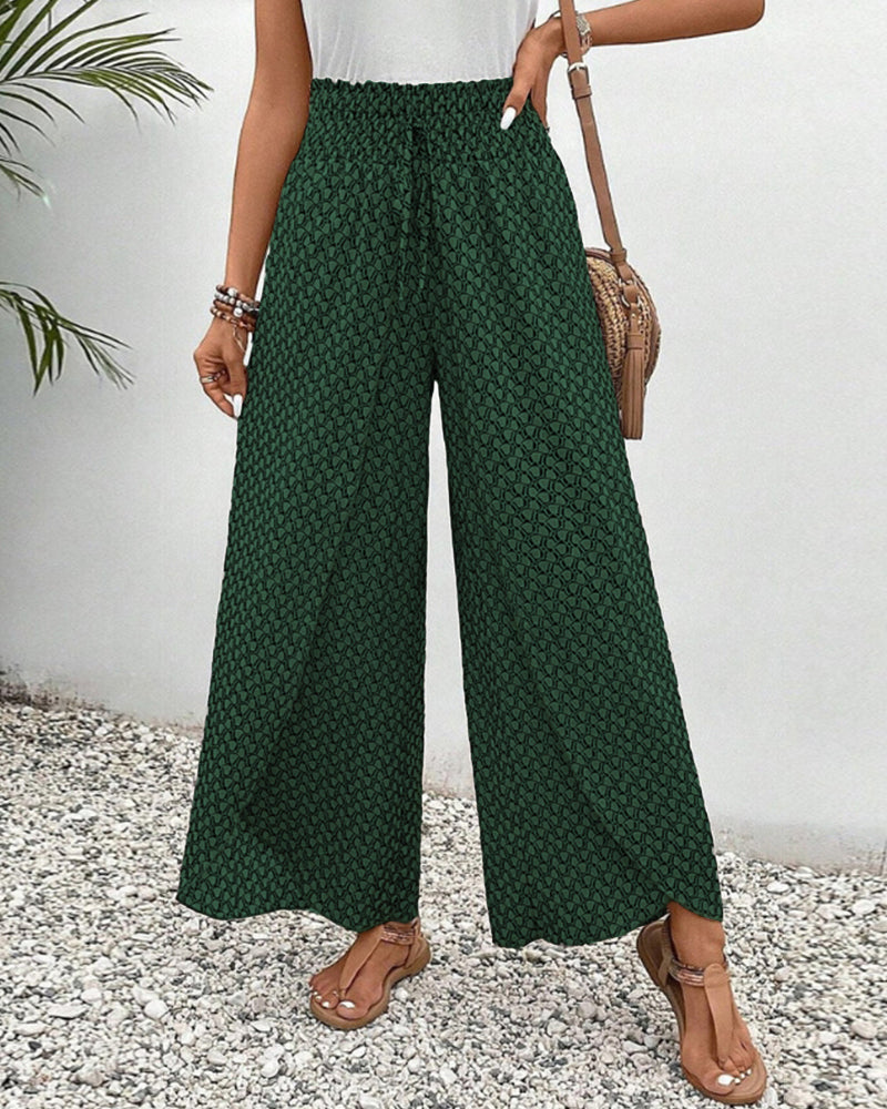 Comfy wide-leg palazzo pants for women