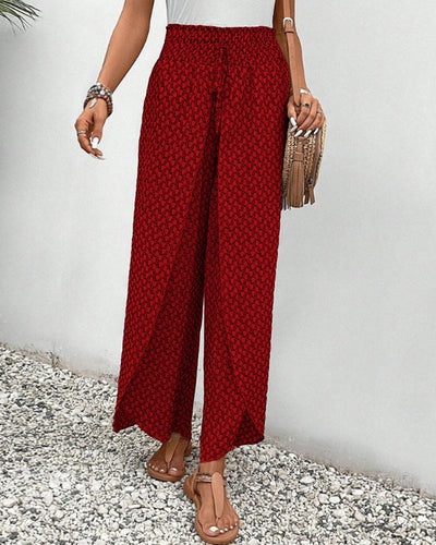 Comfy wide-leg palazzo pants for women