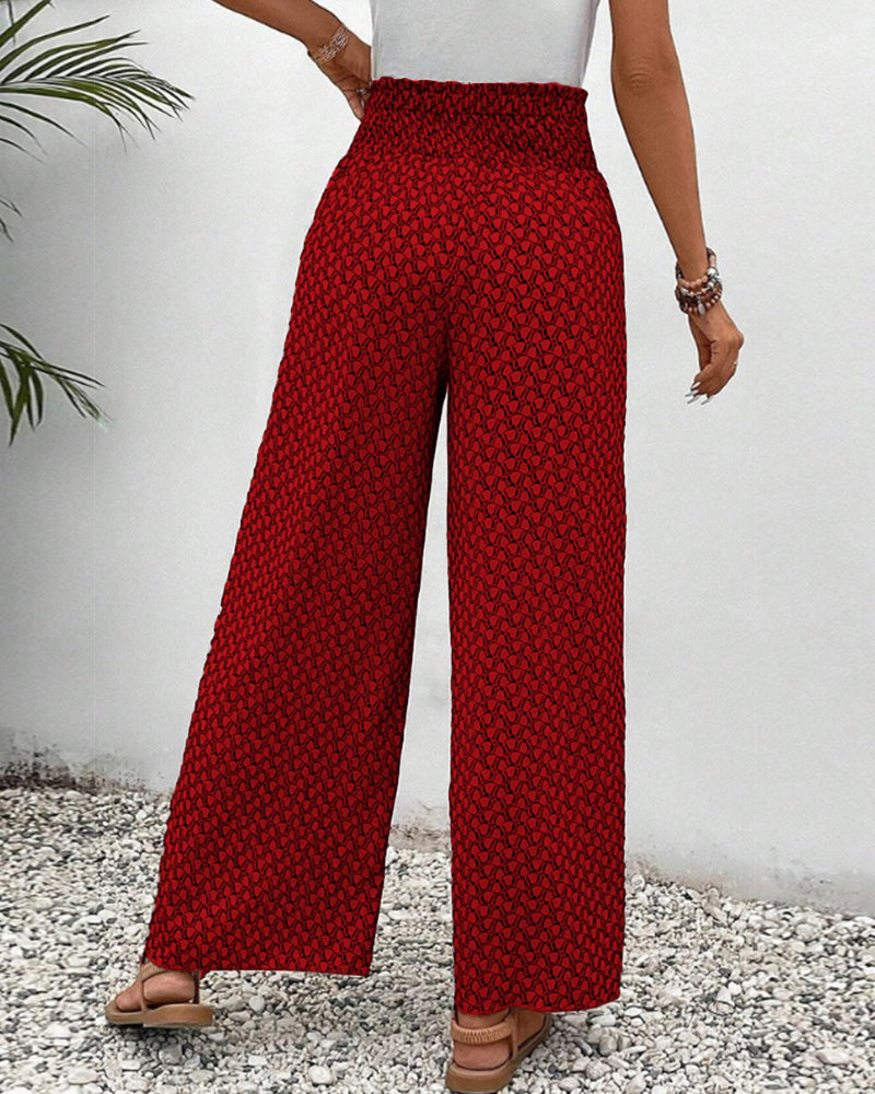 Comfy wide-leg palazzo pants for women
