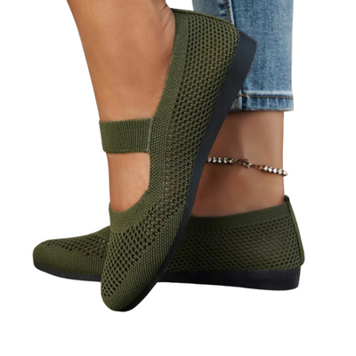 Comfortable shoes with strap for effortless style