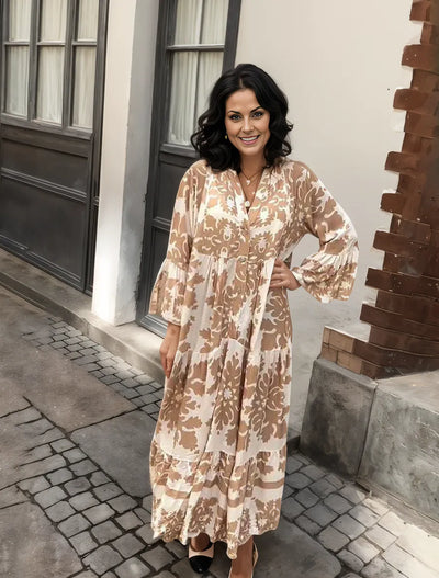 Boho luxe maxi dress for women