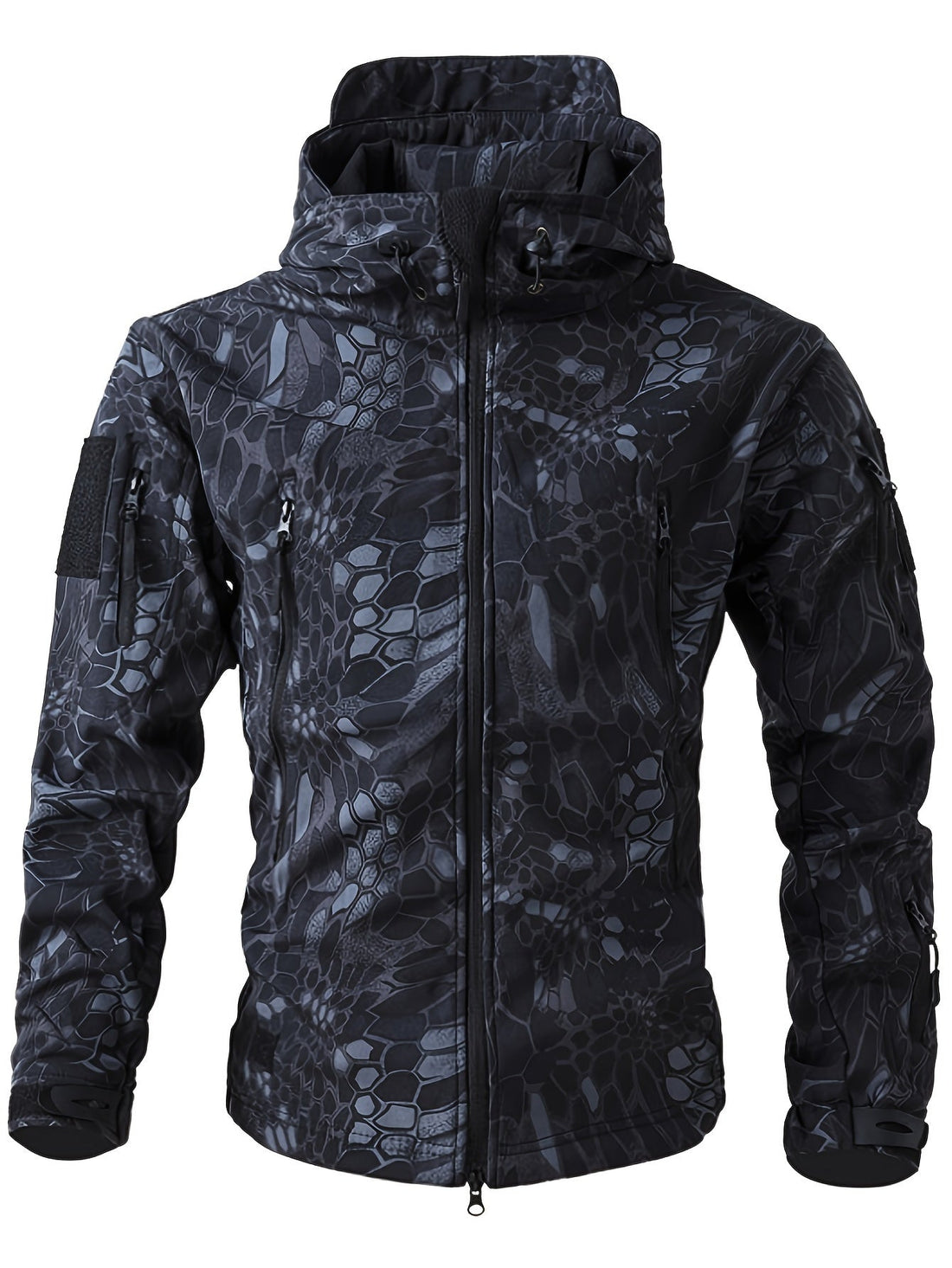 Men's three-in-one camouflage jacket breathable all-weather outdoor windbreaker