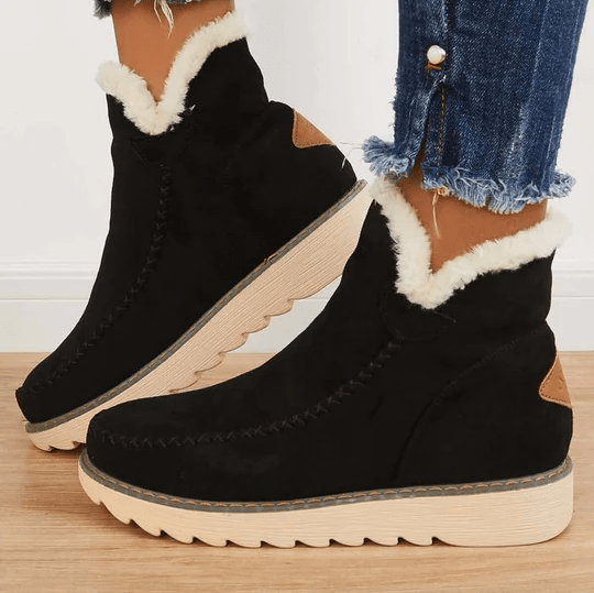 Comfortable suede casual shoes for women