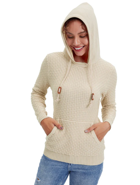 Comfortable hoodie jacket for women’s casual style