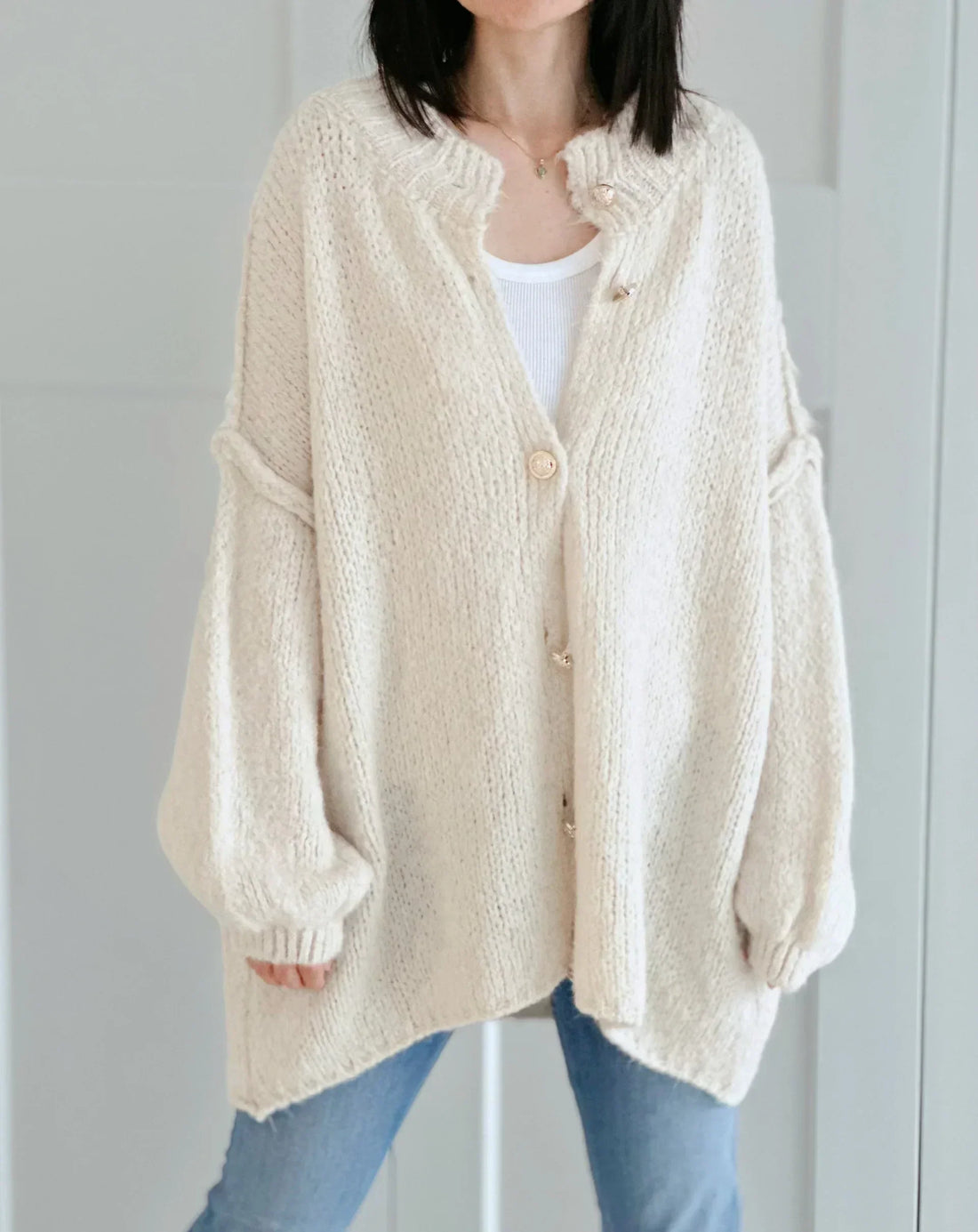 Casual women's button vest
