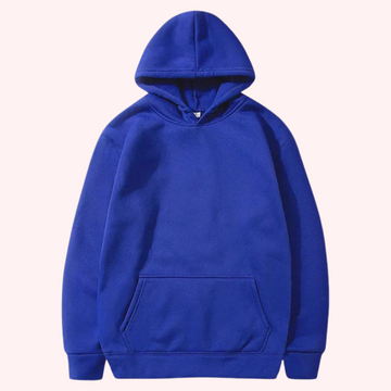 Casual plain hoodie for men