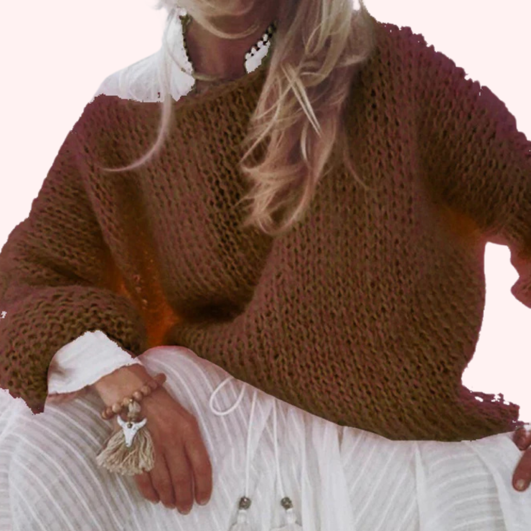 Casual loose sweater for women