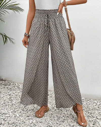 Comfy wide-leg palazzo pants for women