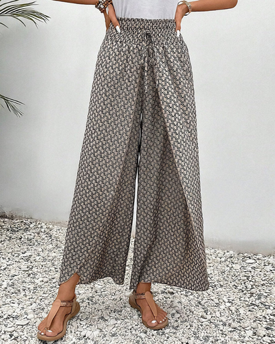 Comfy wide-leg palazzo pants for women