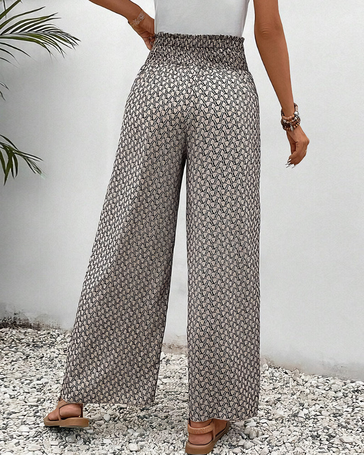Comfy wide-leg palazzo pants for women