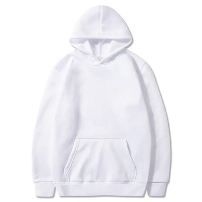 Casual plain hoodie for men